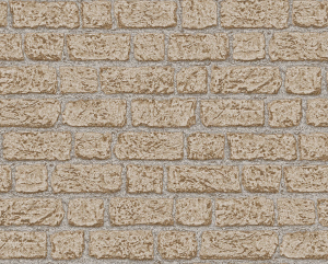 Виниловые обои BelVinil Кладка 51 коричневые 1,06х10 м