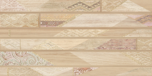 Декор Azori Rustic бежевый 31,5х63 см