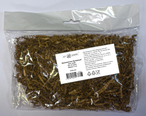 Наполнитель крафт Арт и Дизайн рифленый 18х18 см 