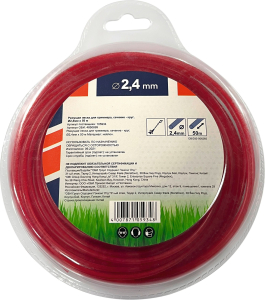 Леска для триммеров 2,4 мм x 50 м Круг