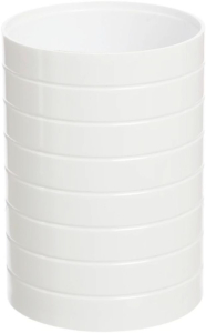 Стакан для зубных щеток VANSTORE Linea 318-01 белый