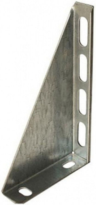 Кронштейн опорный оцинкованная сталь 200х120x30 мм