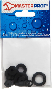 Набор уплотнительных прокладок для смесителя MasterProf резина 13 шт