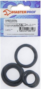 Набор уплотнительных колец для ПНД фитингов MasterProf резина d20-32 мм 13 шт