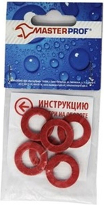 Прокладка уплотнительная MasterProf фибра 3/4" 6шт