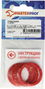 Прокладка уплотнительная MasterProf фибра 1 1/4" 4шт