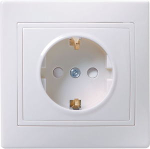 Розетка IEK КВАРТА РСш10-3-КБ белый