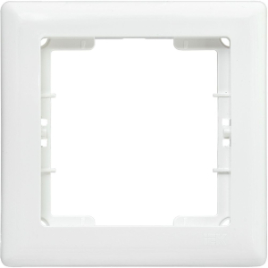 Рамка IEK BOLERO РГ-1-ББ 1 пост белый