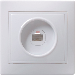 Розетка IEK КВАРТА РТ10-КБ белый