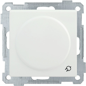 Розетка IEK BOLERO РС16-1-0-Б белый