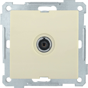 Розетка  IEK BOLERO РТВ11-0-Б кремовый