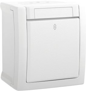 Переключатель Panasonic Pacific 1кл. IP56 белый матовый WPTC40032WH-RU