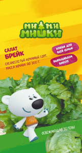 Семена Салат Брейк МММ 1 г