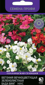 Семена Бегонии Бада бинг микс 15 шт