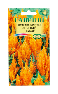 Семена целозия желтый дракон 0,1 г