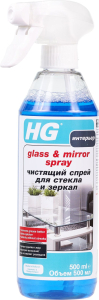 Спрей для чистки стекол и зеркал HG 0,5 л