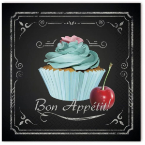 Салфетки бумажные bon appetit 3 слоя 24х24 см