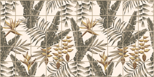 Панель ПВХ листовая Тропики 484х964х3 мм