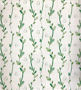 Панель ПВХ самоклеящаяся GRACE Флора цветы 770х700x1 мм