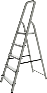 Стремянка стальная Новая Высота 1х5 ступеней