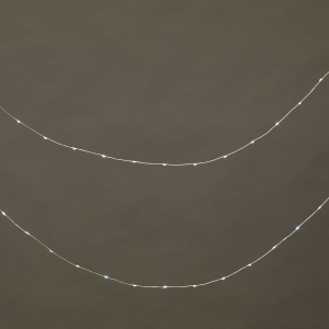 Гирлянда нить 160 LED холодный белый 8 м