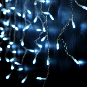 Гирлянда бахрома SH LIGHTS 80 LED белый 2 м