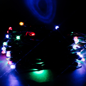 Гирлянда нить Glos мультиколор 5 м