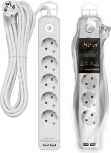 Удлинитель Duwi 32069 2 5 гнезд 3680 Вт с заземлением 5 м