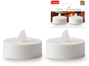 Световая фигура Свеча 1 LED IP20 10,5 см желтый постоянный