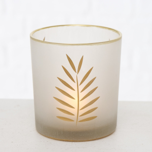 Подсвечник стеклянный Narino в ассортименте 8 см