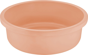 Таз круглый Plast Team 18л персиковая карамель