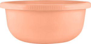 Таз круглый Plast Team 6,5л персиковая карамель