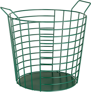 Корзина MOROSHKA Infinity металл зеленый 46,3х36,9х40,6 см 30 л