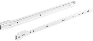 Направляющие роликовые HETTICH 450мм / 12 кг  белый