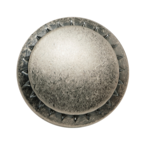 Ручка-кнопка черненый старинный цинк KERRON RK-086 BAZ 