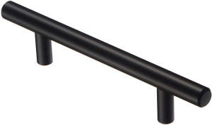 Ручка-рейлинг 96 мм матовый черный KERRON R-3020-96 BL 