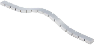 Ручка-скоба 224 мм матовый хром KERRON S-3981-224 SC