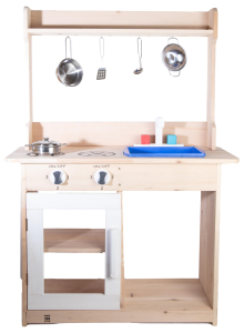 Кухня детская с посудой 6 предметов