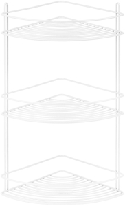 Полка угловая MOROSHKA ЧМЗ 22,2х22,2х47,4 см белый