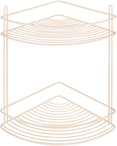 Полка угловая MOROSHKA 21,8х22,2х31 см зеленый