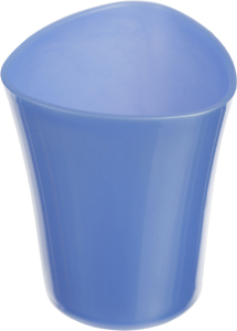 Стакан для зубных щеток VANSTORE Smile голубой