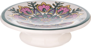 Мыльница Fairytale белый/розовый/желтый