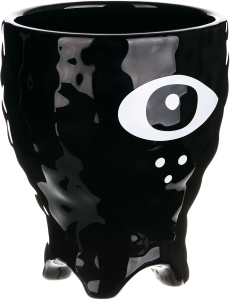 Стакан для зубных щёток MOROSHKA Irony XX010-02 черный