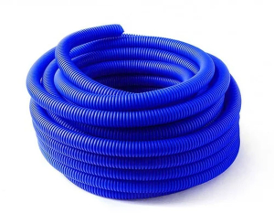 Шланг гофрированный для PE-X ДН32 бухта 50 м синий