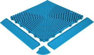 Бордюр для покрытия Helex для бассейна 46x6x1,8 см