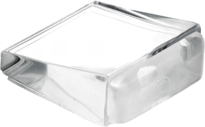 Стопор напольный для двери HETTICH прозрачный 45Х37Х16 мм