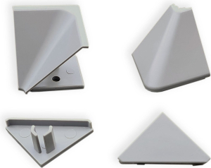 Комплект заглушек для плинтуса 4 шт