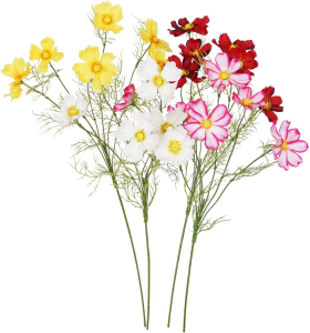 Искусственный цветок Космея 65 см в ассортименте