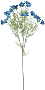 Искусственный цветок Сердечник луговой синий 60 см
