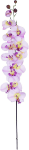 Искусственный цветок Орхидея Фаленопсис светло-фиолетовая 20 см